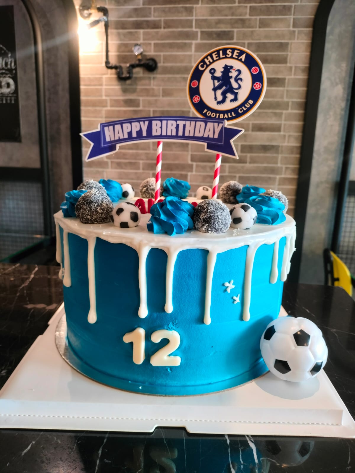 chelsea football cake