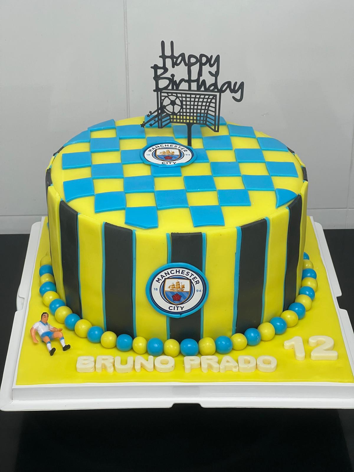 Manchester football cake